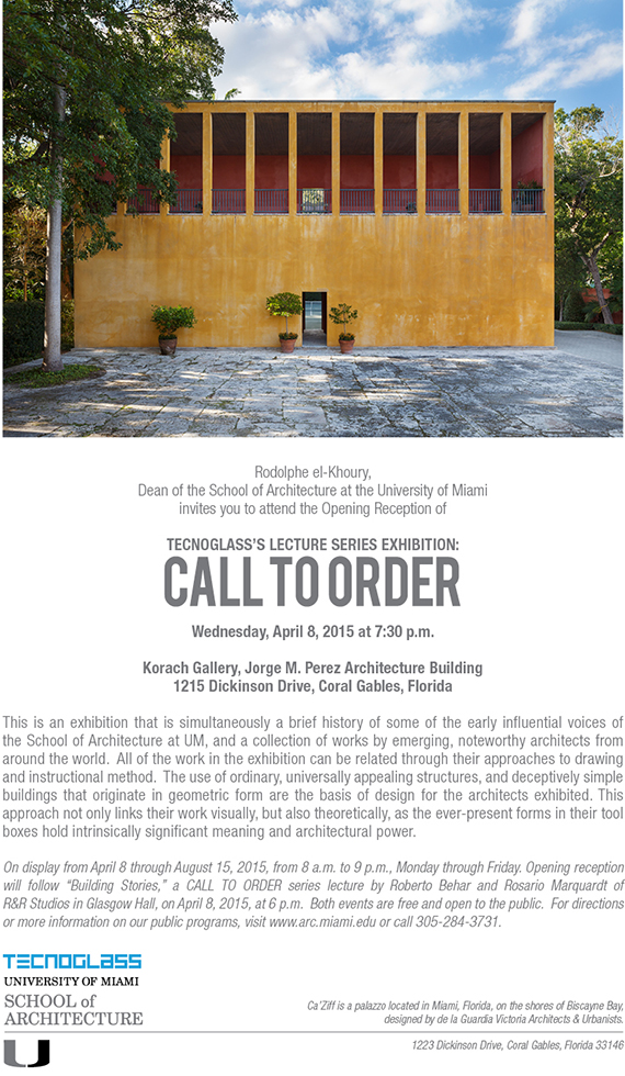 call to order miami 2015-blog
