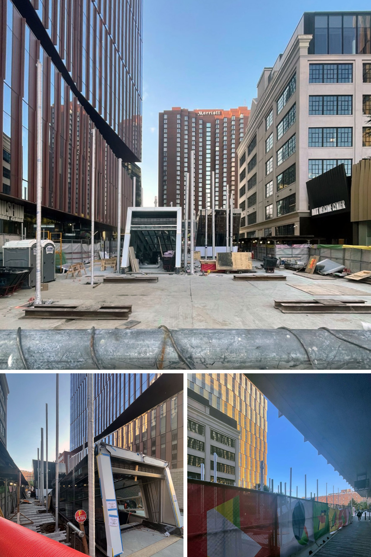 NADAAA BLOGColumns up at the new Kendall/MIT station! - NADAAA BLOG